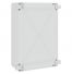 Coffret électrique ABS 600x400x200 étanche IP65 - Porte pleine - avec plaque de fond