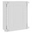 Coffret électrique ABS 600x500x220 étanche IP65 - Porte pleine - avec plaque de fond