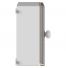 Coffret électrique ABS 280x210x130 étanche IP65 - Porte transparente - avec plaque de fond