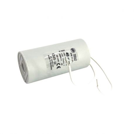 Condensateur permanent 40µF moteur MMD90L4 1,5KW 1500TM 230V - ALMO Condensateur permanent 40µF moteur MMD90L4 1,5KW 1500TM 230V - ALMO