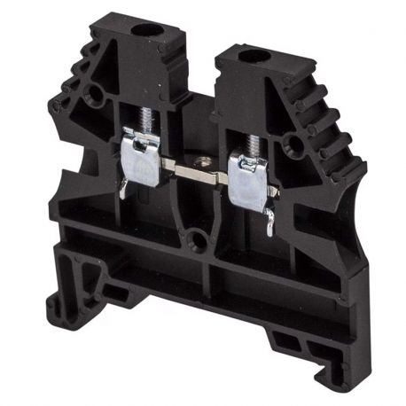 Borne de jonction à vis 2,5mm² - pas 5mm - noire - IMO Borne de jonction à vis 2,5mm² - pas 5mm - noire - IMO
