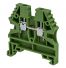 Borne de jonction à vis 2,5mm² - pas 5mm - verte - IMO