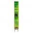 Borne de jonction à vis de terre 2,5 à 4mm² - pas 6mm - vert/jaune - IMO