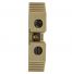 Borne de jonction à vis 10mm² - pas 10mm - beige - IMO