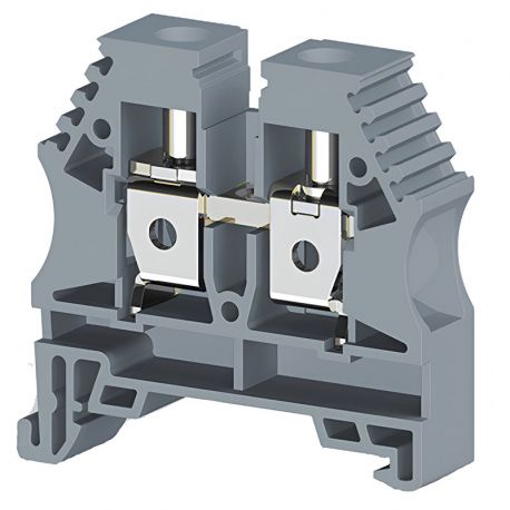 Borne de jonction à vis 10mm² - pas 10mm - grise - IMO Borne de jonction à vis 10mm² - pas 10mm - grise - IMO