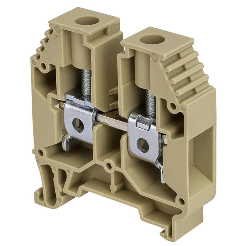 4PCS Borniers à Vis I16 - Bloc Jonction 16mm² - Isolés Ignifuges - Pour Câbles 2.5-16mm² - Électricité Bricolage