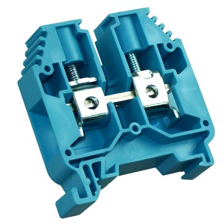 Borne de jonction à vis 16mm² - pas 12mm - bleue - IMO Borne de jonction à vis 16mm² - pas 12mm - bleue - IMO