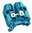 Borne de jonction à vis 16mm² - pas 12mm - bleue - IMO