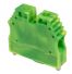 Borne de jonction à vis de terre 6 à 10mm² - pas 10mm - vert/jaune - IMO