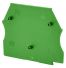 Plaque d'extrémité verte pour borne à vis 2,5 à 10mm² - IMO
