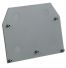 Plaque d'extrémité grise pour borne à vis 16mm² - IMO