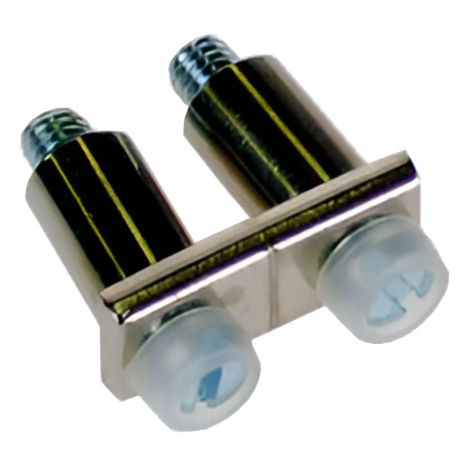 Barette de jonction sécable 2 voies pour borne à vis 2.5 mm2 - IMO