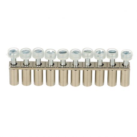 Barette de jonction sécable 10 voies pour borne à vis 2.5 mm2 - IMO