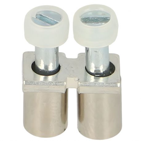 Barette de jonction sécable 2 voies pour borne à vis 4 mm2 - IMO