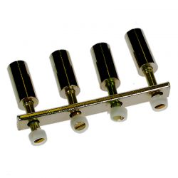 Barette de jonction sécable 4 voies pour borne à vis 4 mm2 - IMO