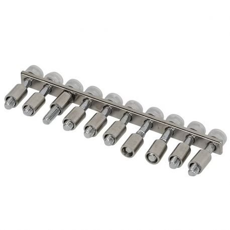 Barette de jonction sécable 10 voies pour borne à vis 4 mm2 - IMO
