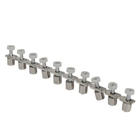 Barette de jonction sécable 10 voies pour borne à vis 35 mm2 - IMO Barette de jonction sécable 10 voies pour borne à vis 35 mm2 - IMO