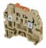 Borne de jonction sectionneur à couteau 4mm² - pas 6mm - beige - IMO