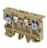 Borne de jonction à fusible6mm² - sur levier - pas 8mm - beige - IMO