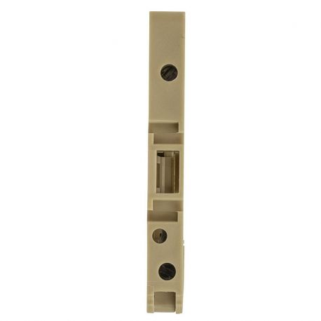 Borne de jonction à fusible6mm² - sur levier - pas 8mm - beige - IMO