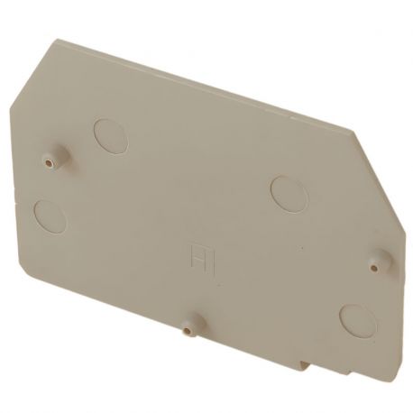 Plaque d'extrémité beige pour borne fusible/sectionnable ERTD3, ERTD4 et ERF3 - IMO Plaque d'extrémité beige pour borne fusible/sectionnable ERTD3, ERTD4 et ERF3 - IMO