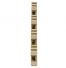 Borne de jonction trois étages + terre à vis 2,5mm² - pas 6mm - beige - IMO