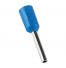 Embout de câblage simple à sertir, 0.75mm², bleu - sachet de 100 pcs