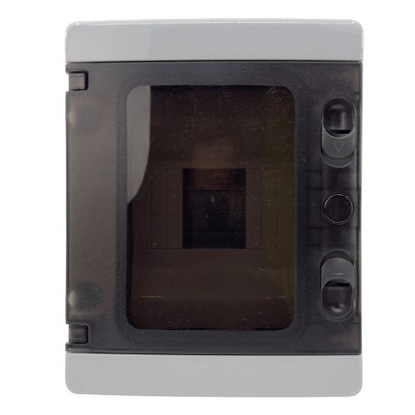 Coffret étanche 5 modules 210x168x102mm - montage en saillie - pour l'extérieur IP65