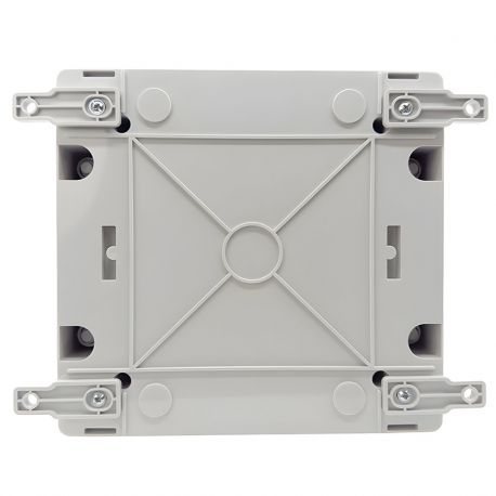 Coffret étanche 8 modules 210x222x102mm - montage en saillie - pour l'extérieur IP65