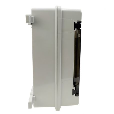 Coffret étanche 8 modules 210x222x102mm - montage en saillie - pour l'extérieur IP65