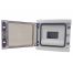 Coffret étanche 8 modules 210x222x102mm - montage en saillie - pour l'extérieur IP65