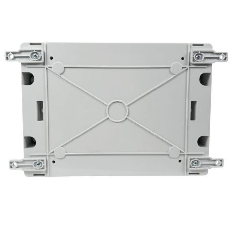 Coffret étanche 12 modules 218x302x115mm - montage en saillie - pour l'extérieur IP65