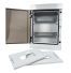 Coffret étanche 24 modules 420x302x140mm - montage en saillie - pour l'extérieur IP65