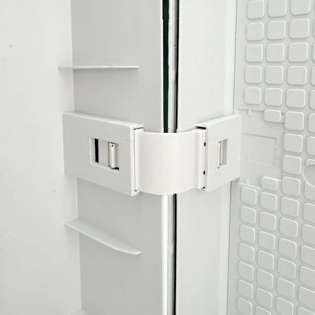 Coffret pour prise étanche 32M IP65 IK10, 2 rangées de 16 modules