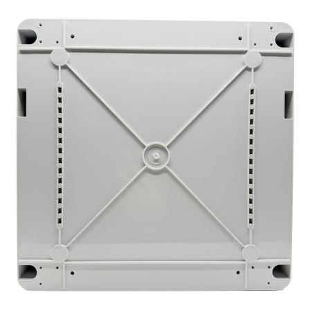 Coffret pour prise industrielle étanche IP65 IK10 - 1 rangée de 16 modules - 330x330x155mm