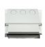 Coffret pour prise de courant étanche IP54 IK10 - 1 rangée de 6 modules