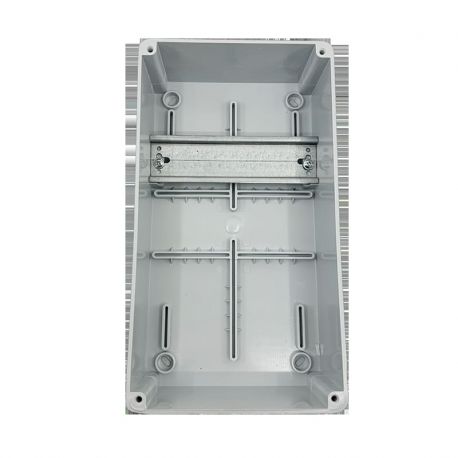 Coffret pour prise de courant étanche IP54 IK10 - 1 rangée de 6 modules