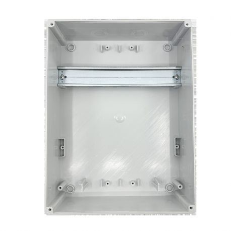 Coffret pour prise industrielle étanche IP54 IK10 - 1 rangée de 11 modules