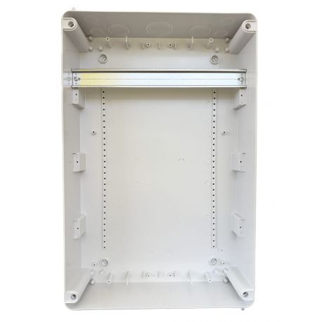Coffret pour prise industrielle étanche IP65 IK10 - 1 rangée de 16 modules