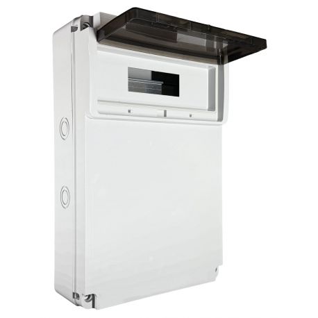 Coffret pour prise industrielle étanche IP65 IK10 - 1 rangée de 16 modules