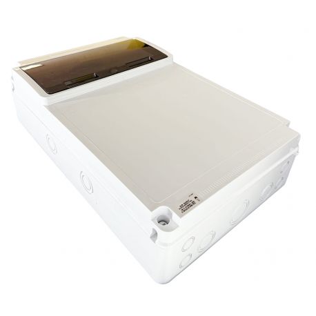 Coffret pour prise industrielle étanche IP65 IK10 - 1 rangée de 16 modules