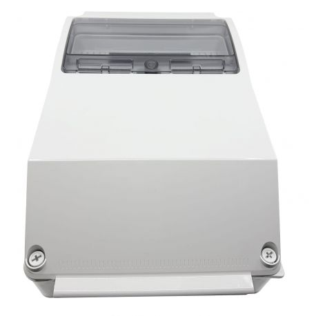 Coffret pour prise industrielle étanche IP65 IK10 - 1 rangée de 12 modules