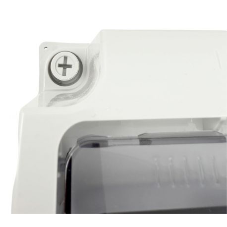 Coffret pour prise industrielle étanche IP65 IK10 - 1 rangée de 12 modules