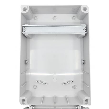Coffret pour prise industrielle étanche IP65 IK10 - 1 rangée de 12 modules