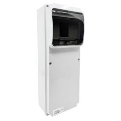 Coffret pour prise industrielle étanche IP54 IK10 - 1 rangée de 6 modules - 350x130x105mm