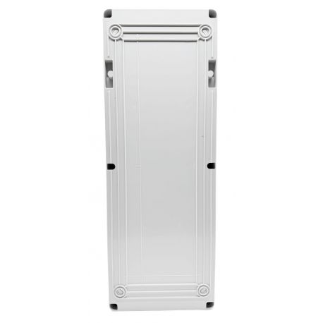 Coffret pour prise industrielle étanche IP54 IK10 - 1 rangée de 6 modules - 350x130x105mm