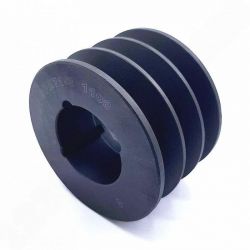 Poulie trapézoïdale SPA / A - 3 gorges - Ø71 mm - Moyeu amovible 1108 - Fonte