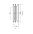 Poulie trapézoïdale SPA / A - 2 gorges - Ø106 mm - Moyeu amovible 1610 - Fonte