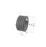 Poulie trapézoïdale SPA / A - 4 gorges - Ø132 mm - Moyeu amovible 2517 - Fonte