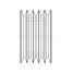 Poulie trapézoïdale SPA / A - 5 gorges - Ø132 mm - Moyeu amovible 2517 - Fonte